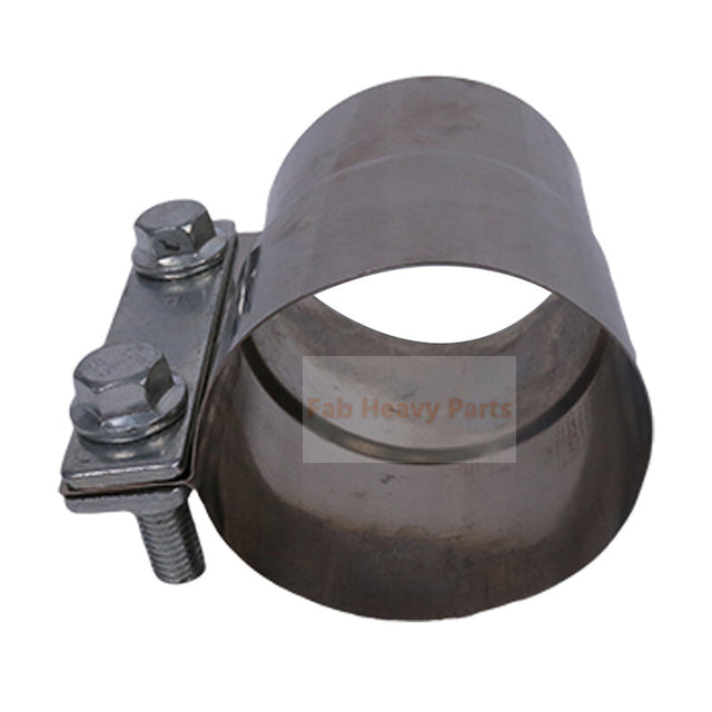 Muffler Clamp 2432R234 2432T473 2432T2279 Fits for Kobelco K903 SK60 K904 K907 MD140C MD200C SK100 SK120 SK200