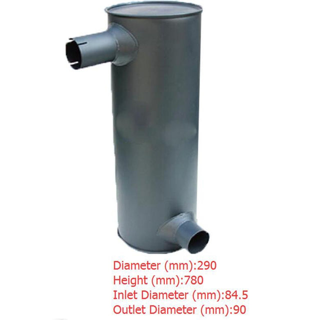 Muffler Silencer Fits for Case Excavator CX360B