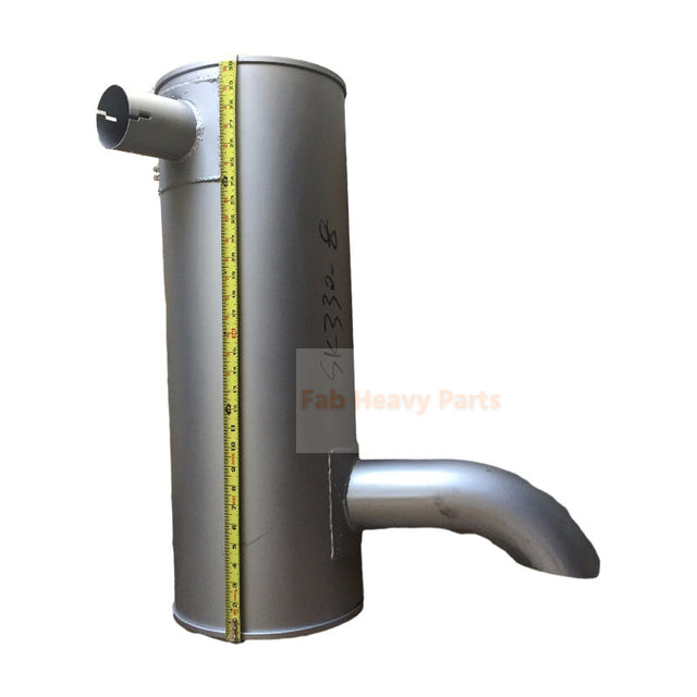 Muffler Silencer LC12P00014P2 LC12P00014P1 VHS1850E0780 Fits for Hino Engine J08E Kobelco Excavator SK350-8 SK350-9