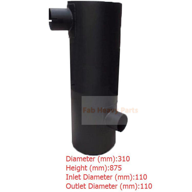 Muffler Silencer Fits for Kobelco Excavator SK350-6