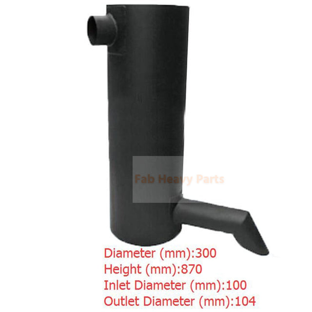 Muffler Silencer Fits for Kobelco Excavator SK450-6 SK480-6