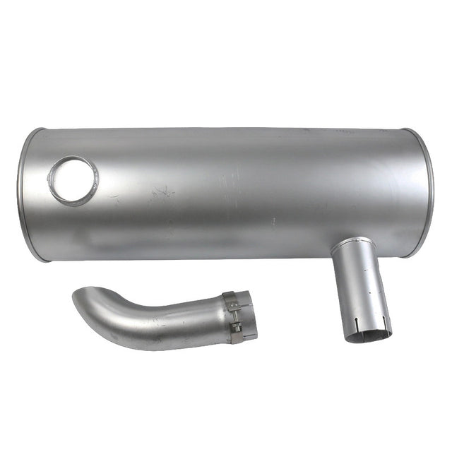 Muffler Silencer VOE14541655 with Clamp and 2Pcs U-Bolt Fits for Volvo Engine D12D Excavator EC330B EC330C EC360B EC360C EC460B EC460C EC360 EC460 EC380D EC480D