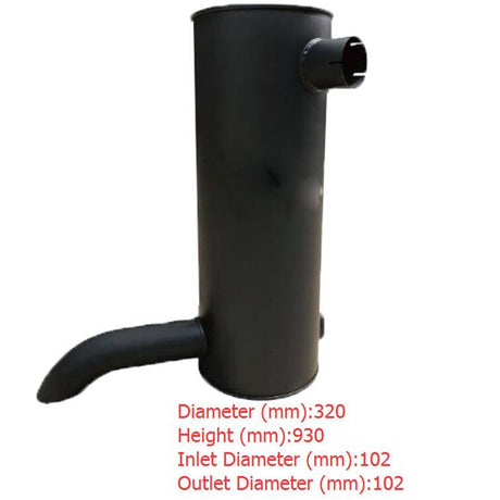 Muffler Silencer Fits for Volvo Excavator EC350