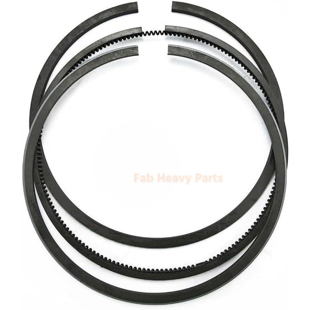 New 3 Sets Piston Ring 1-12121086-0 1121210860 Fits For Isuzu Engine 6RB1