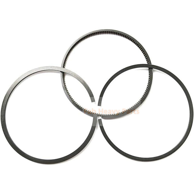 New 3 Sets Piston Ring 119517-22500 YM119517-22500 Fits For Yanmar Engine 3TNE72 3TNM72