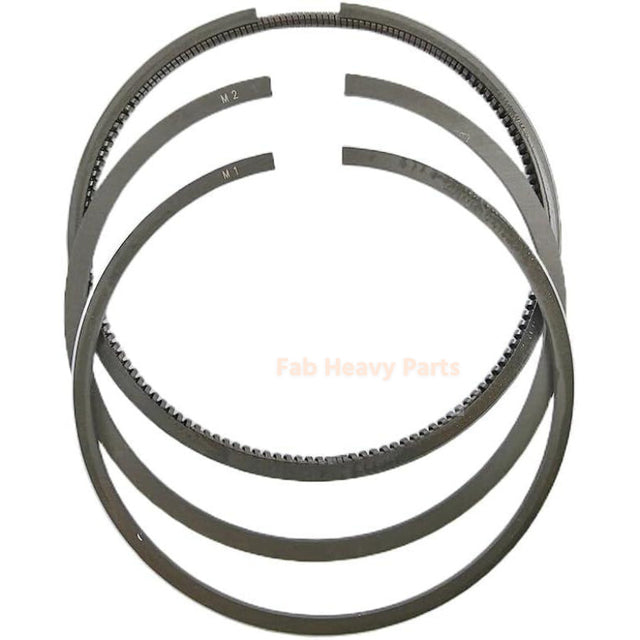 New 4 Sets Piston Ring 719620-22500 YM719620-22500 Fits For Yanmar Engine 3D72-2 3TNA72 3TNA72L