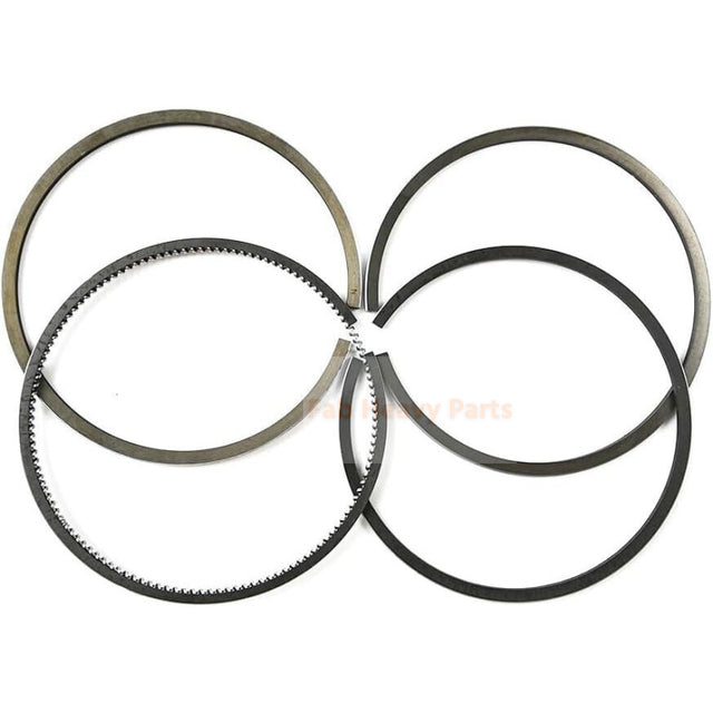 New 6 Sets Piston Ring 1-12121-119-2 Fits For Isuzu Engine 6SD1T 6SD1