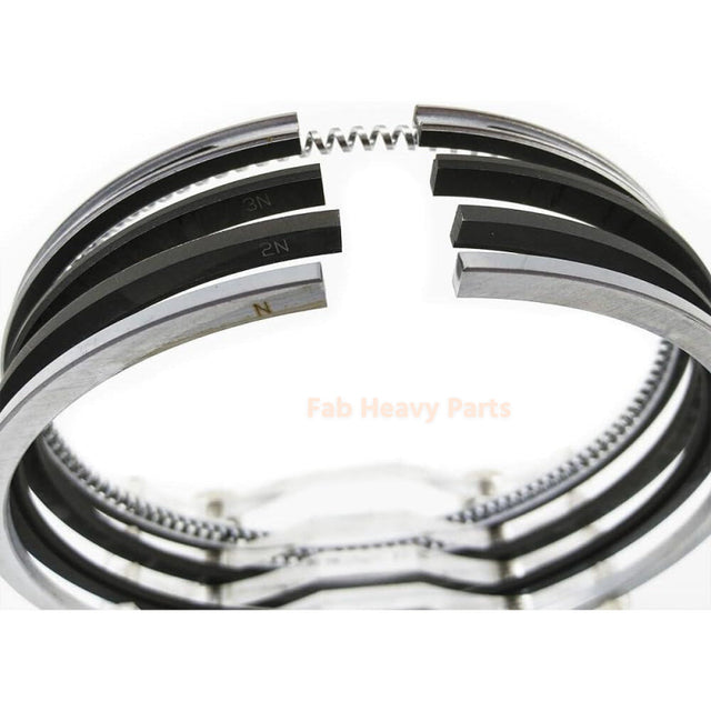 New 6 Sets Piston Ring 1-12181-128-0 1121811280 Fits For Isuzu Engine DA120