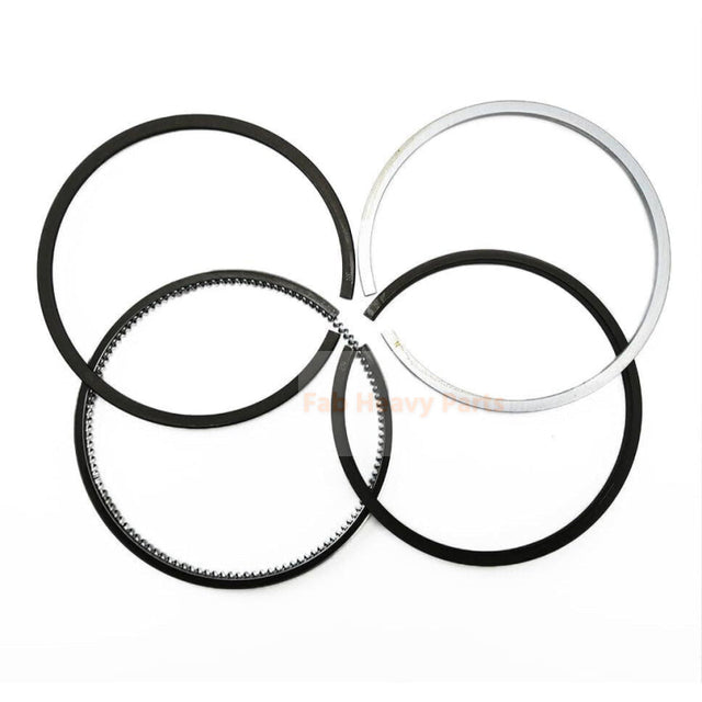 New 6 Sets Piston Ring 1-12181-128-0 1121811280 Fits For Isuzu Engine DA120