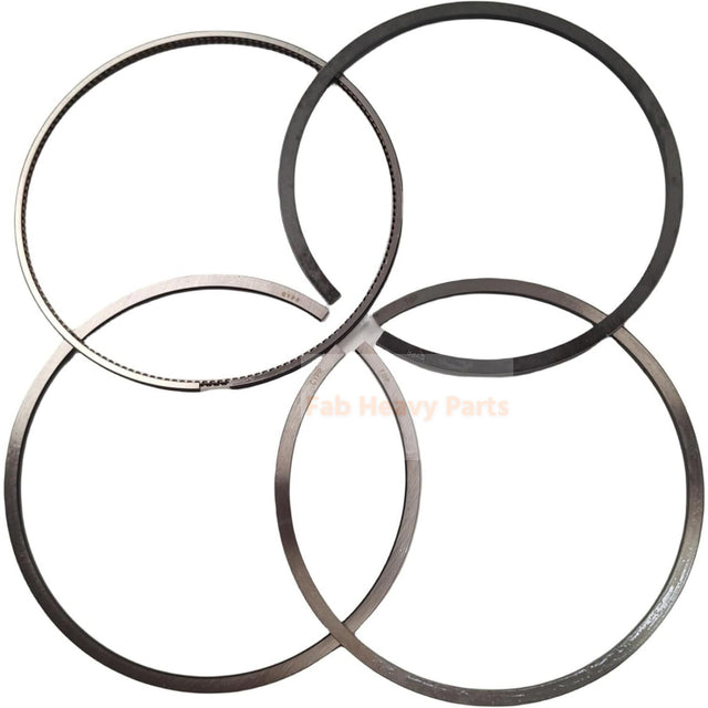 New 6 Sets Piston Ring 8-94391502-4 8-94391502-0 Fits For Isuzu Engine 6HK1