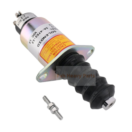 Nuevo reemplazo de solenoide de apagado de combustible SA-4752-12 2003-24S7U1B2A 12V para Woodward