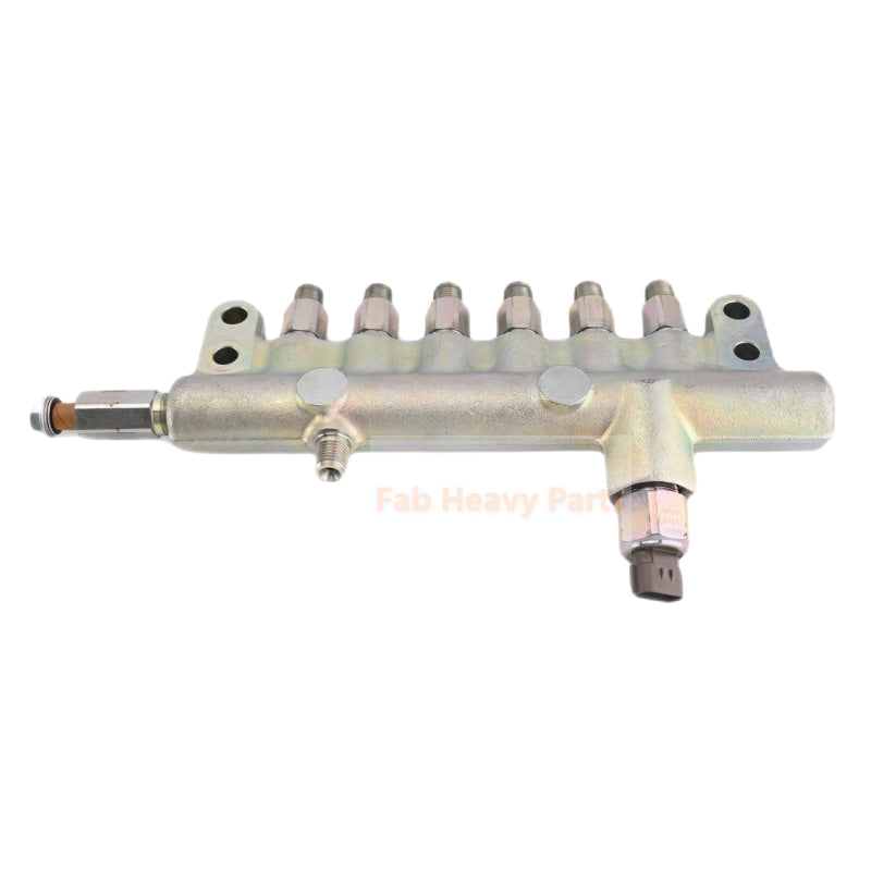 New Genuine Isuzu 6HK1TC Engine Injector Common Rail Assembly 8-98152950-2 8981529502 8-97323019-0 for Hitachi Excavator