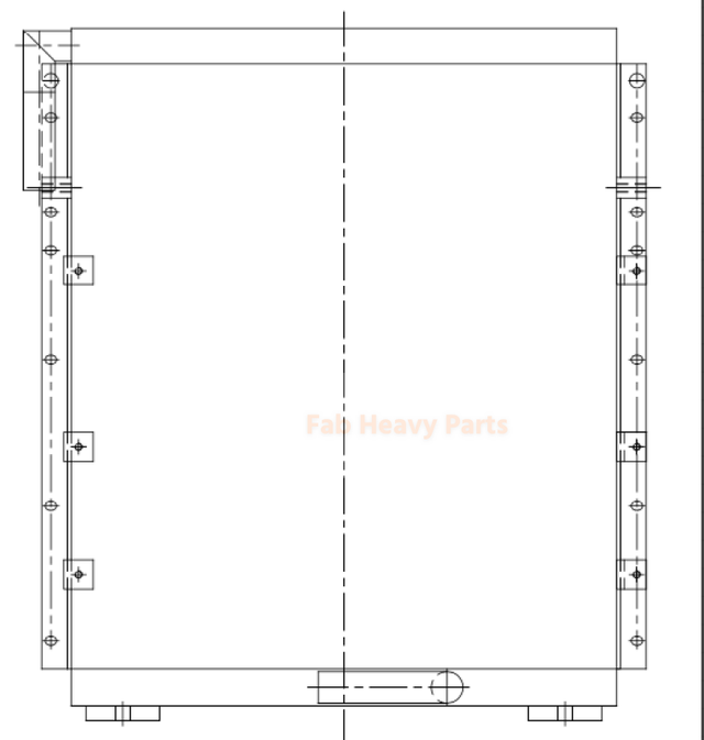 Refroidisseur d'huile hydraulique YN05P00010S002 pour pelle Kobelco SK200 SK200LC, nouveau