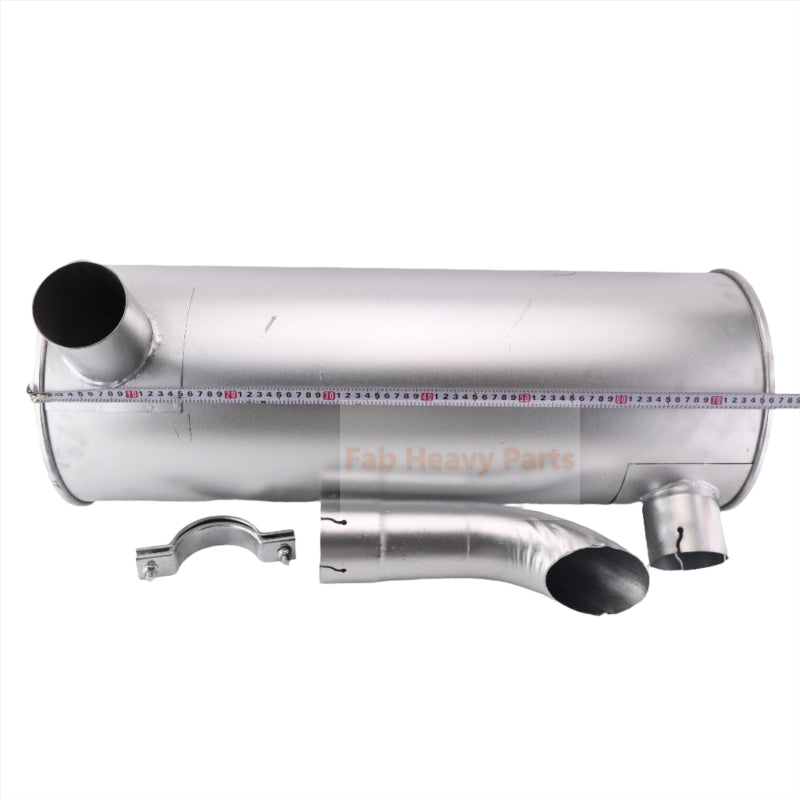 New Muffler 4284449 for Hitachi EX300LC-2 EX300-3 EX300LC-3 EX300-2 EX330 EX300-5 Excavator, Engine Isuzu 6SD1