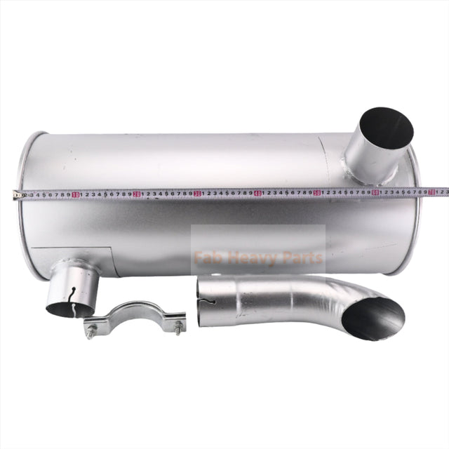 New Muffler 4625214 Fits Hitachi ZAX200-3 ZAX210-3 ZAX230-3 ZAZX240-3 ZAX250-3 Excavator w/ Isuzu 4HK1 Engine