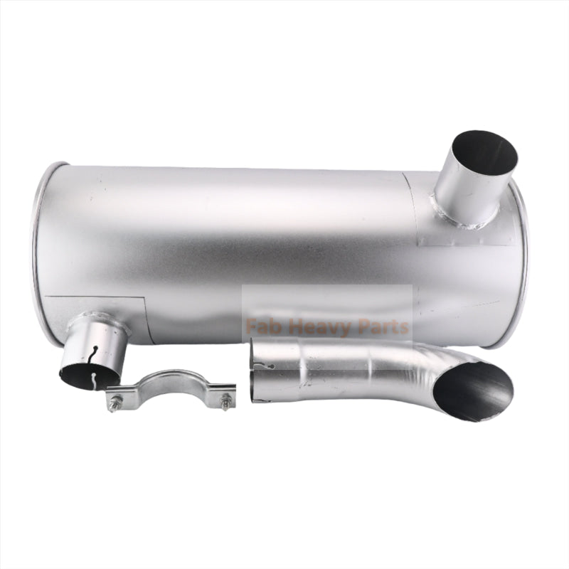 New Muffler 4625214 Fits Hitachi ZAX200-3 ZAX210-3 ZAX230-3 ZAZX240-3 ZAX250-3 Excavator w/ Isuzu 4HK1 Engine