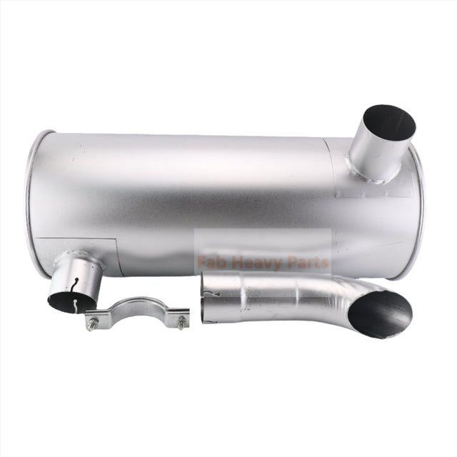 New Muffler 4625214 Fits Hitachi ZAX200-3 ZAX210-3 ZAX230-3 ZAZX240-3 ZAX250-3 Excavator w/ Isuzu 4HK1 Engine