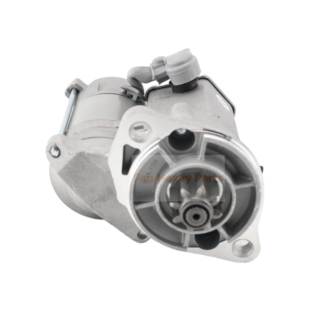 New Starter Motor 228000-8691 RC411-53201 Replacement for Kubota L Series Tractor Engine V2607