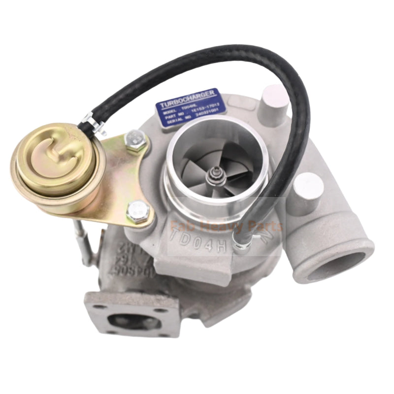 Nouveau Turbo 1E153-17012 turbocompresseur 1E153-17010 1E15317011 pour moteur Kubota V3800