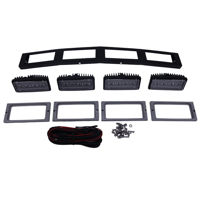 Kit de conversión de capó LED de nariz RE306510 para tractor John Deere 4555 4755 4955 4560 4760 4960