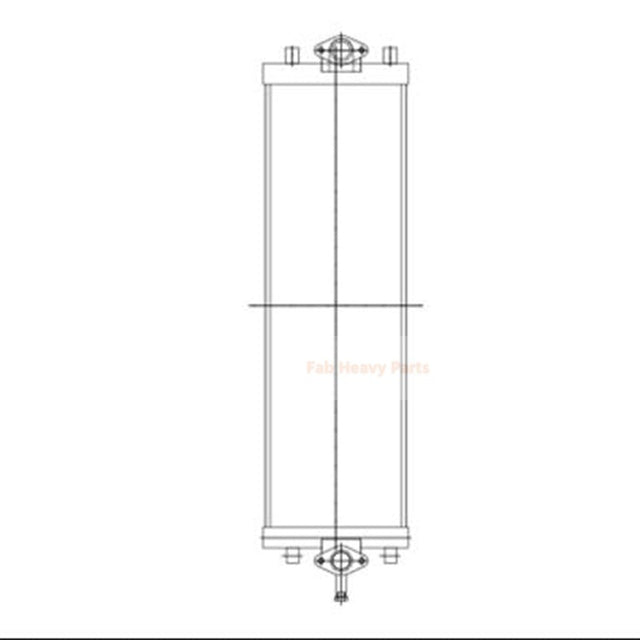 Hydraulikölkühler 21K-03-72140 Passend für Komatsu PC190NLC-8 PC190LC-8 PC180NLC-7-E0 PC180LC-7-E0 PC160LC-8 PC160LC-7E0