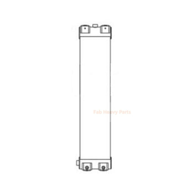 Hydraulic Oil Cooler 263G2-12212 for Hitachi Excavator ZW220