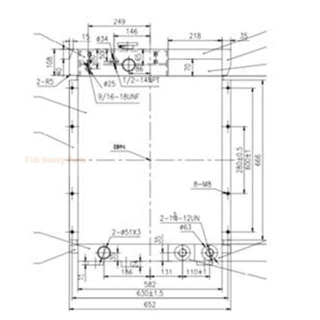 Refroidisseur d'huile hydraulique 3174354 317-4354, adapté au tracteur Caterpillar CAT D3G D4G D5G