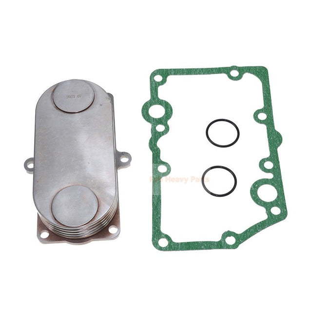 Enfriador de aceite RE59296 compatible con John Deere 5410 5520 6420 5403 9410 5510 L514 L524 L534 Lr612 Lr614