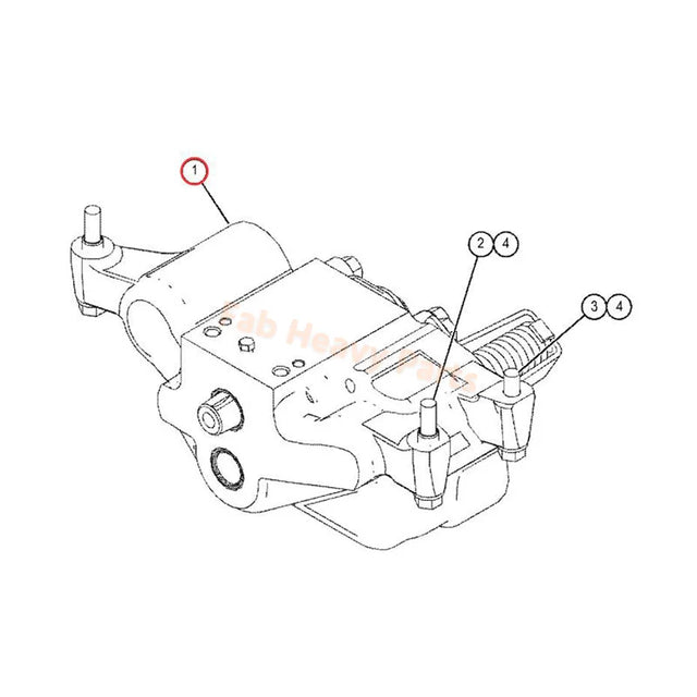 233-5220: Groupe de pompe - huile moteur