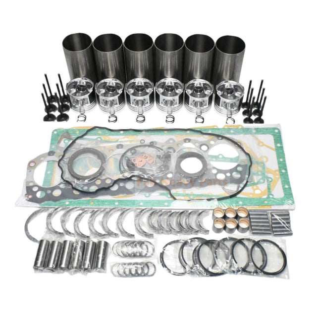 Overhaul Rebuild Kit for Mitsubishi Engine S6E S6E2 Fits for Caterpillar Forklift DP40