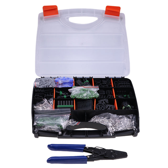 Kit de connecteurs Pro Weather Pack WP-1104 avec outil de sertissage sans cliquet