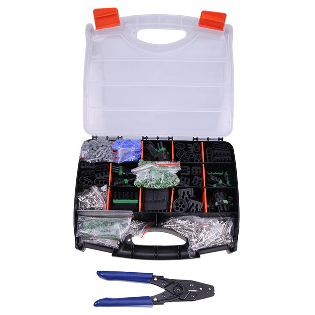 Kit de connecteurs Pro Weather Pack WP-1104 avec outil de sertissage sans cliquet