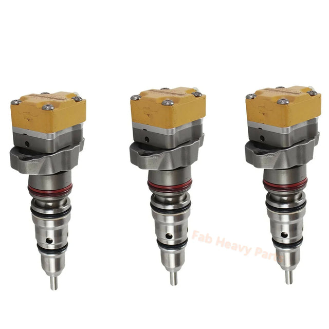 Injecteur de carburant 3 pièces, 128-6601 1286601 178-0199 1780199, adapté au moteur Caterpillar CAT 3126 C7 pelle 322C 325C, reconditionné