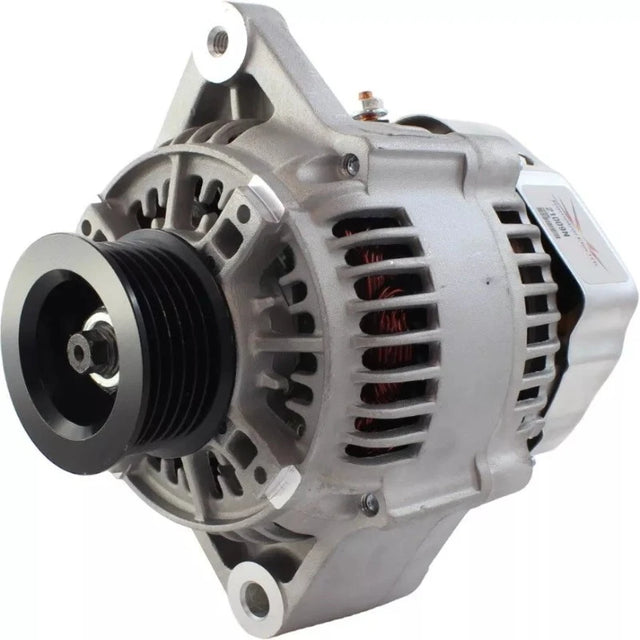 Alternador de 12V 80A 1J757-64010 1J75764010 compatible con Kubota SVL90 SVL90-2 SVL90-2C SVL75C