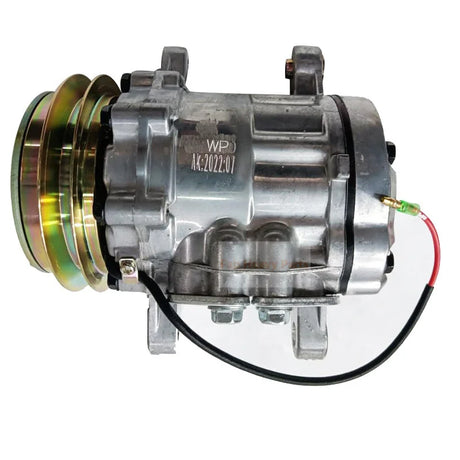 SD7B10 A/C Compressor 22F-979-3300 Fits for Komatsu Excavator PC27MR-3 PC30MR-3 PC30MR-5 PC35MR-3 PC45MR-3 PC55MR-3 PC57-7 Wheel Loader WA50-6