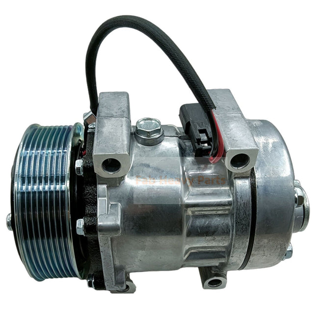 Sanden SD7H13 A/C Compressor 332/X9269 8PK 12V Fits For JCB 225 260 280 300T 119mm