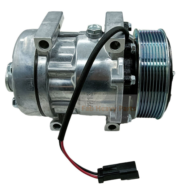 Sanden SD7H13 A/C Compressor 332/X9269 8PK 12V Fits For JCB 225 260 280 300T 119mm