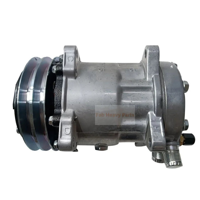 12V SD7H15 4663 A/C Compressor 86508521 Past voor CASE Tractor 2090 2094 2290 2294 2390 2394 2590 2594 3294 New Holland TR87 TR88 TR89 TR97 TR98 TR99