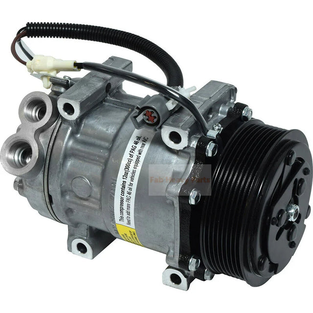 SD7H15 A/C Compressor 338-9099 3389099 Fits for Caterpillar CAT Engine C13 C15 C18 C9.3 Petroleum Package CX31-C13I CX31-C18I CX35-C18I