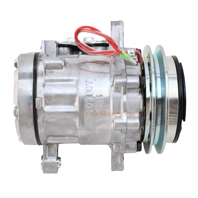 SD7B10 A/C Compressor 4615804 Past voor Hitachi ZX27U-3 ZX29U-3 ZX30U-3 ZX33U-3 ZX35U-3 ZX38U-3 ZX40U-3 ZX48U-3 ZX50U-3 John Deere 35G 35D 27D 50D 50G Graafmachine