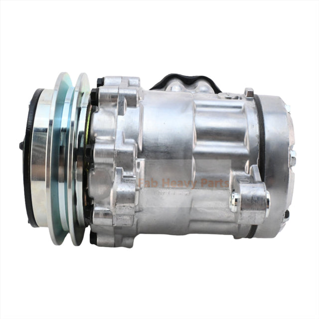 SD7B10 A/C Compressor 4615804 Past voor Hitachi ZX27U-3 ZX29U-3 ZX30U-3 ZX33U-3 ZX35U-3 ZX38U-3 ZX40U-3 ZX48U-3 ZX50U-3 John Deere 35G 35D 27D 50D 50G Graafmachine