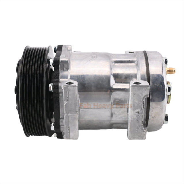 SD7H15 A/C Compressor 338-9098 3389098 Fits for Caterpillar CAT Engine C4.4 Backhoe Loader 416F 420F 428F 430F 432F 434F 444F 450F