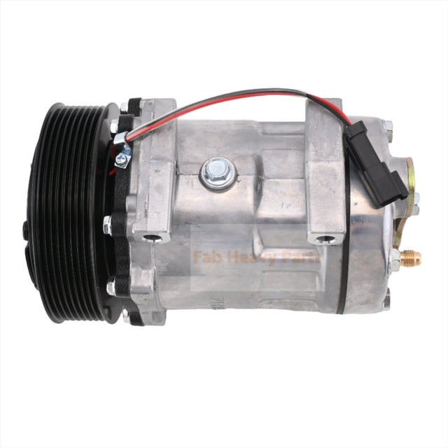 SD7H15 A/C Compressor 338-9098 3389098 Past voor Caterpillar CAT Motor C4.4 Graaflaadcombinaties 416F 420F 428F 430F 432F 434F 444F 450F