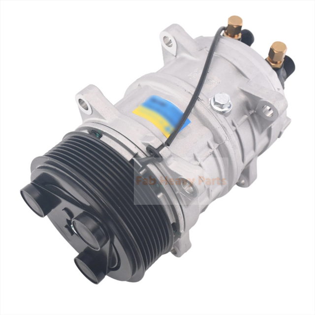 Seltec TM15XD Compresor de aire acondicionado de 12 V 102-1018 102-1059 15-2171 se adapta a Thermo King Tripac APU