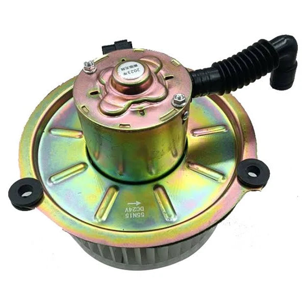 Moteur de ventilateur 4376473 adapté à la pelle John Deere 110 120 190E 200LC 330LC 370 450LC 490E 6101 690ELC 80 892 892E