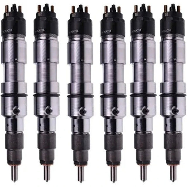 Injecteur de carburant 6 pièces 51101006115 0445120186, adapté au moteur MAN D0834LFL67 D0834LFL60 D0836LFL66 camion TGL TGM