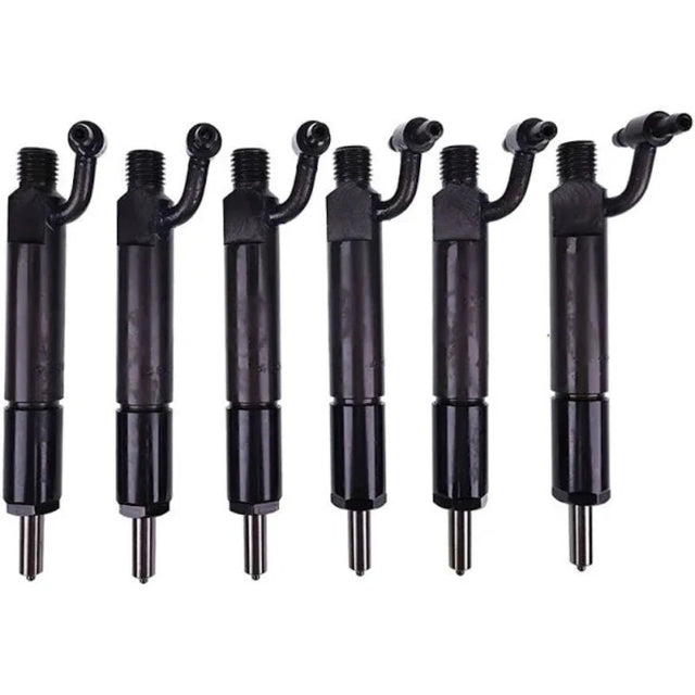 6 Piece Fuel Injector 6207-11-3100 Fits for Komatsu Engine 4D95L 6D95L Excavator PC220LC-5