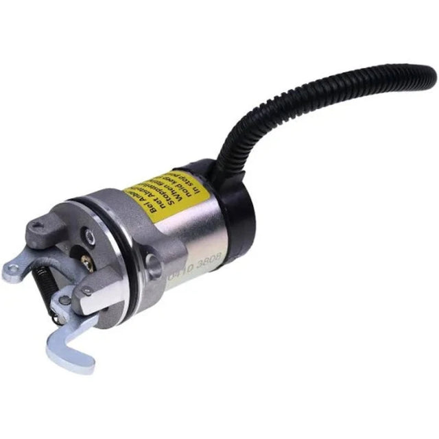 Solénoïde d'arrêt de carburant 12V VOE17205666, adapté à la chargeuse sur pneus Volvo L20F L25F L28F