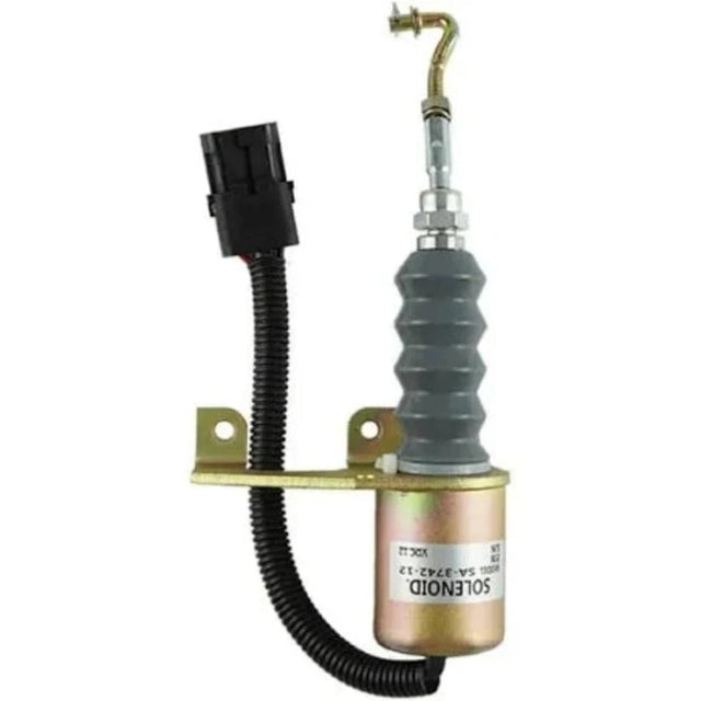 Válvula solenoide de cierre de combustible 309893 SA-3777-12 para motor Woodward Deutz Bosch