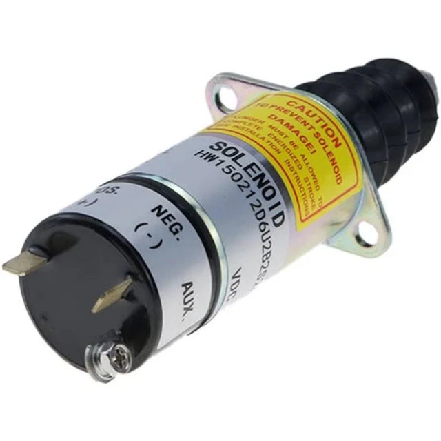 Solenoide de apagado de 12 V 1500-2027 1502-12D6U2B2S2A para brida Woodward modelo 1502-12D